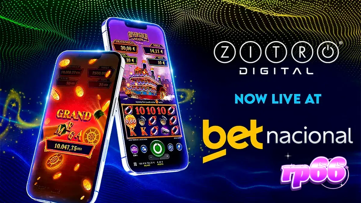 Tampilan antarmuka permainan slot digital di perangkat seluler